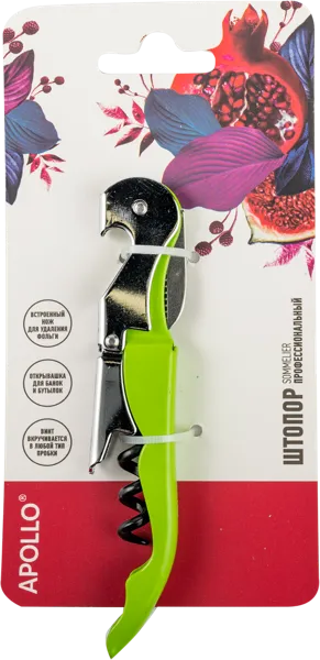 Изображение Штопор для вина Аполло соммельер Аполло к/у, 1 шт