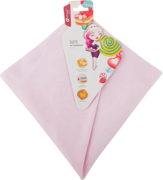 Изображение Коврик 40*50см для выпечки Аполло тарт силиконовый Аполло м/у, 1 шт