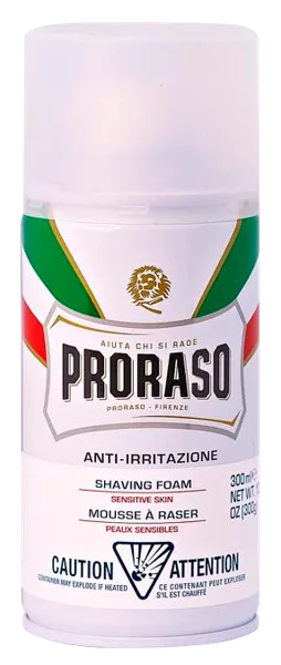Изображение Пена для бритья чувств кожа Прорасо зеленый чай овес Прорасо-Людовико ж/б, 300 мл