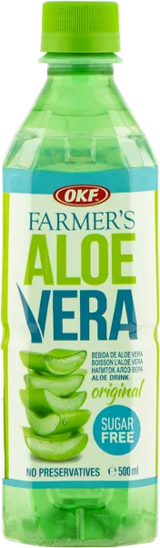 Изображение Напиток негаз сокосодержащий Фармерс алоэ вера без сахара ОКФ Корпорейшн п/б, 0,5 л