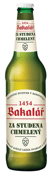 Изображение Пиво безалкогольное 0,5% Бакалар холодного охмеления Раковник с/б, 0,33 л