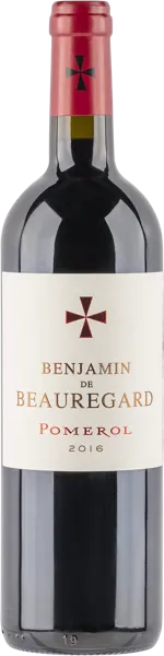 Изображение Вино красное сухое стиль №4 Мерло Каберне фран Помроль ле бенжамен де борегар Шато Борегар с/б, 0,75 л
