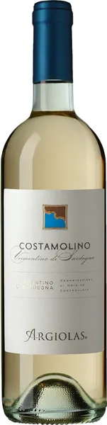 Изображение Вино белое сухое стиль №2 Верментино Сардиния костамолино Арджиолас с/б, 0,75 л
