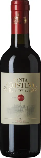 Изображение Вино красное сухое стиль №5 Санджовезе купаж Тоскана санта кристина Антинори с/б, 0,375 л