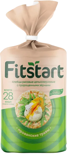 Изображение Хлебцы рисовые Фитстарт прованские травы Мистраль м/у, 90 г