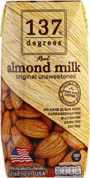 Изображение Напиток миндальный 137 Дигрис без сахара Симпл Фудс т/п, 180 мл