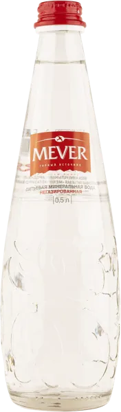 Изображение Вода негаз рН 7,6 Мевер питьевая Мевер ЗМВ с/б, 0,5 л