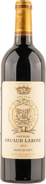 Изображение Вино красное сухое стиль №3 Каберне Сов купаж Сен-Жюльен гран крю классе Шато Грюод Лароз с/б, 0,75 л