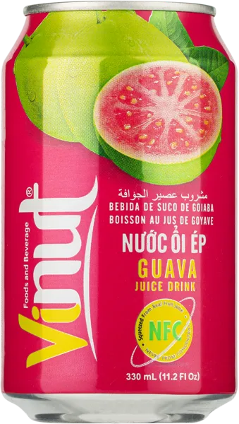 Изображение Напиток Винут розовая гуава Нам Вьет Фудс ж/б, 0,33 л