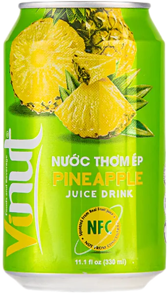 Изображение Напиток Винут ананас Нам Вьет Фудс ж/б, 0,33 л