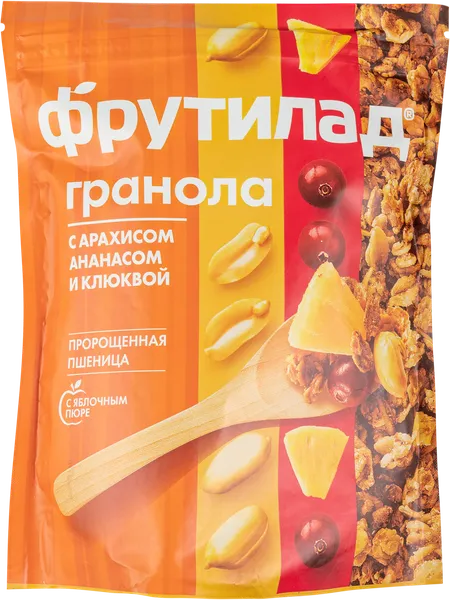 Изображение Гранола Фрутилад арахис ананас клюква Белое дерево м/у, 270 г