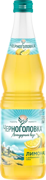 Изображение Напиток газ Черноголовка лимонад Аквалайф с/б, 0,5 л