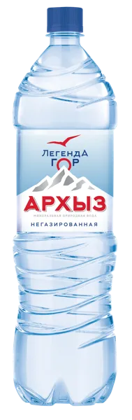 Изображение Мин вода негаз рН 7,0 Легенда Гор Архыз питьевая Аквалайн п/б, 1,5 л