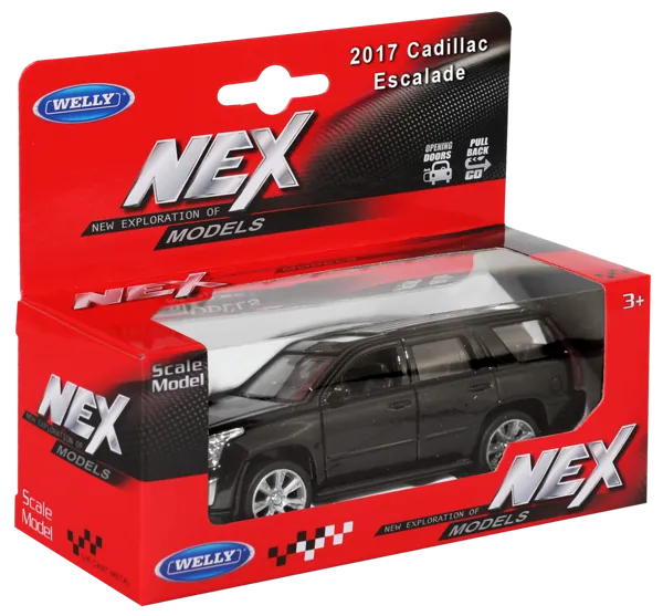 Изображение Машина 1:38 Велли кадиллак эскалэйд 2017 Велли Фэктори ЛТД к/у, 1 шт