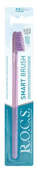 Изображение Зубная щетка средняя Рокс классическая Главкосметика к/у, 1 шт