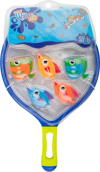 Изображение Игрушка Купман сачок + 5 рыбок Купман Интернэшнл , 1 шт