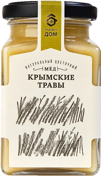 Изображение Мёд цветочный Медовый дом крымские травы Медовый дом с/б, 320 г