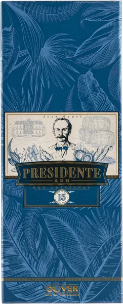 Изображение Ром 15 лет Президент Оливер п/у, 0,7 л