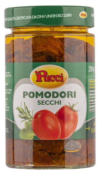 Изображение Томаты в подсолнечном масле Пуччи сушеные Пуччи СРЛ с/б, 290 г
