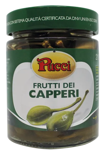 Изображение Каперсы в уксусе Пуччи плоды Пуччи СРЛ с/б, 210 г