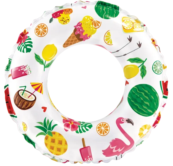 Изображение Круг 61см для плавания Интекс морские обитатели тропики Интекс м/у, 1 шт