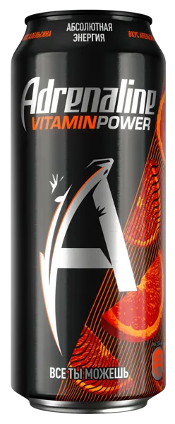 Изображение Напиток Энергетический Адреналин Раш апельсин Пепсико ж/б, 0,449 л