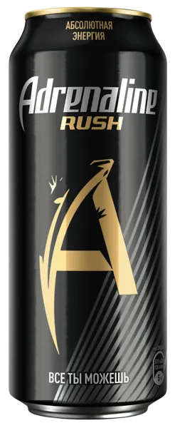 Изображение Напиток Энергетический Адреналин Раш Пепсико ж/б, 0,449 л