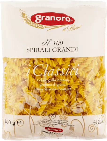 Изображение Макароны из твердых сортов Граноро из Апулии короткие спирали гранди № Аттилио м/у, 500 г