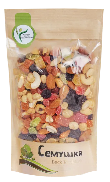 Изображение Ассорти Семушка орехи цукаты Семушка м/у, 150 г