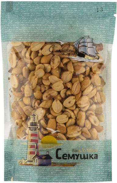 Изображение Орех соленый жареный Семушка арахис Комсервис м/у, 150 г
