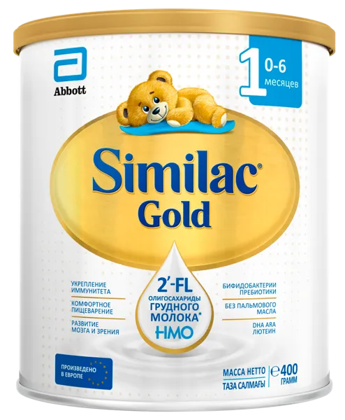Изображение Смесь с рождения Симилак Голд 1 Эббот Иреланд ж/б, 400 г