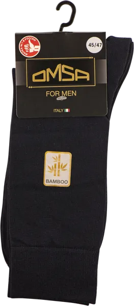 Изображение Носки мужские размер 45-47 Омса классик 205 блю Омса к/у, 1 пара