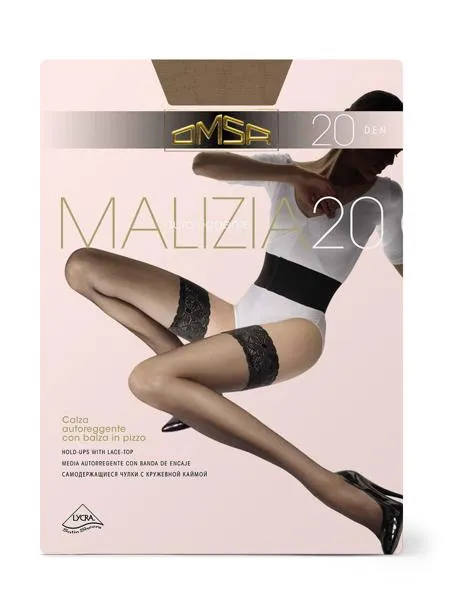 Изображение Чулки 20 ден размер 2 Омса мализия карамелло Омса м/у, 1 пара