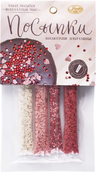 Изображение Посыпка кондитерская Парфэ шоколадный микс Топ Продукт м/у, 20 г