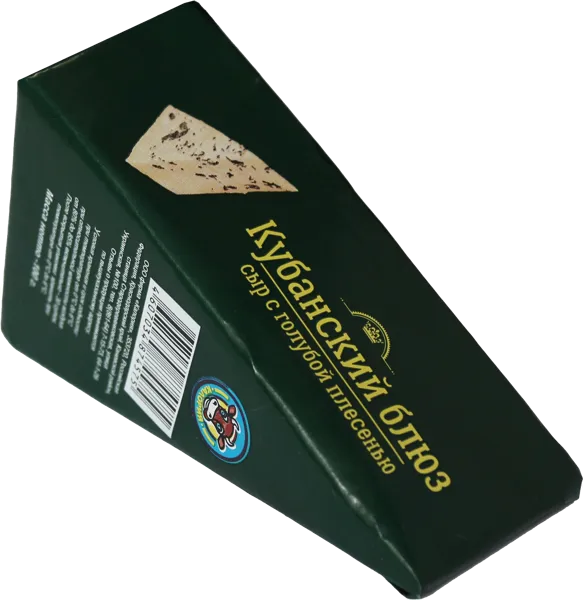 Изображение Сыр голубой с плесенью Калория кубанский блюз Фирма калория м/у, 100 г