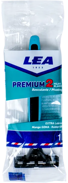 Изображение Станок для бритья 2лезвия Леа премиум одноразовый Ласкарэй м/у, 1 шт