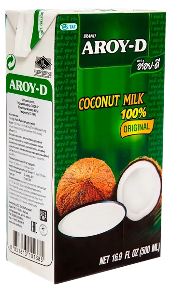 Изображение Молоко кокосовое Арой-д 17-19% Тай Агри Фудс т/п, 250 мл