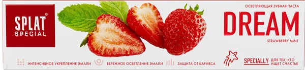 Изображение Зубная паста от кариеса Сплат Спешиал дрим Сплат Косметика к/у, 75 мл