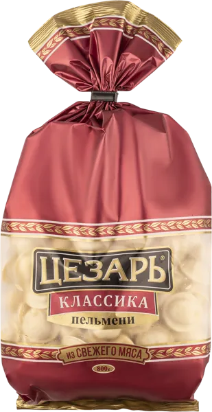 Изображение Пельмени замороженные Цезарь Классические говядина свинина Морозко ООО м/у, 800 г
