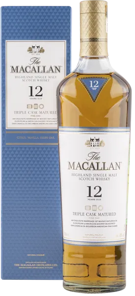 Изображение Виски односолодовый Макаллан трипл каск спейсайд 12 ле Макаллан п/у, 0,7 л