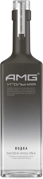 Изображение Водка Спирт Альфа 40% АМГ угольная фильтрация Фортуна с/б, 0,5 л