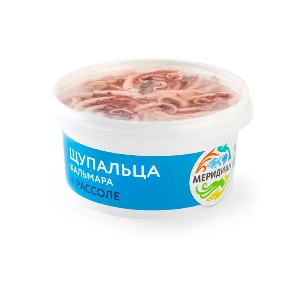 Изображение Пресервы в рассоле Меридиан щупальца кальмара Меридиан ТД ООО п/у, 430 г