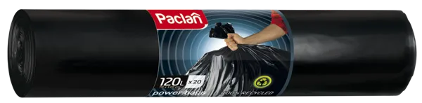 Изображение Мешки для мусора 120л Паклан пауэр бэгс СеДо сп м/у, 20 шт