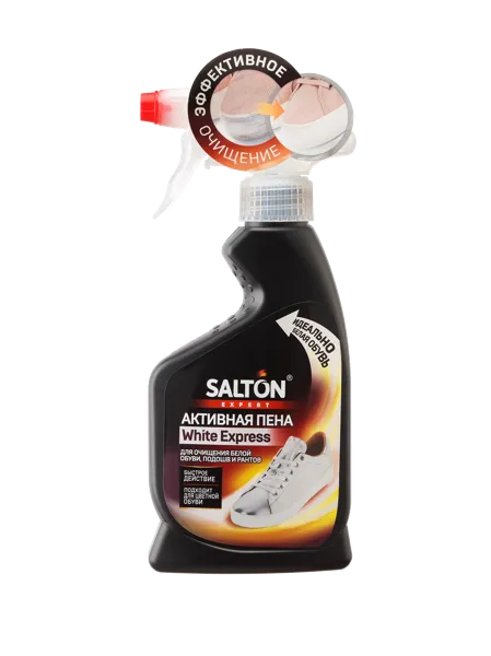 Изображение Пена для обуви подошв белая Салтон эксперт вайт экспресс Юпеко п/у, 200 мл