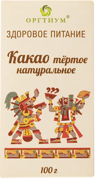 Изображение Какао тертое Оргтиум Оргтиум кор, 100 г