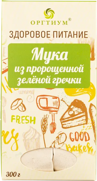 Изображение Мука из зеленой гречки Оргтиум Оргтиум м/у, 300 г