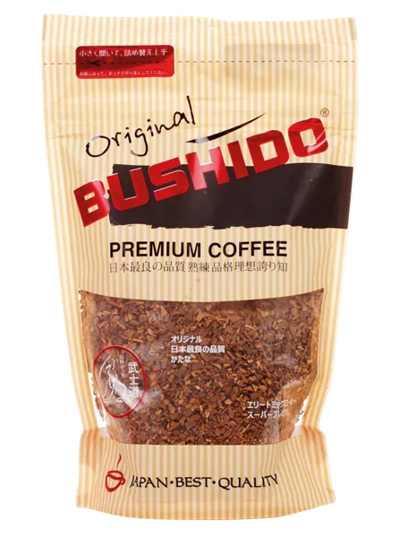 Изображение Кофе растворимый Бушидо оригинал Хасо Гумлиген м/у, 75 г