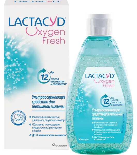 Изображение Средство для интимн гигиены Лактацид оксиджен фреш Арнест Косметикс ООО к/у, 200 мл