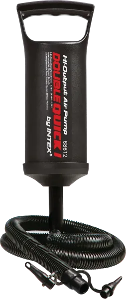 Изображение Насос 29см ручной Интекс дабл квик 1 с трубкой Интекс к/у, 1 шт