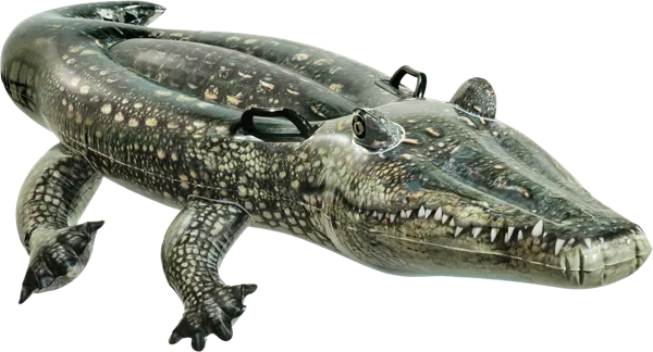 Изображение Плот 170*86см для плавания Интекс аллигатор зеленый детский Интекс к/у, 1 шт